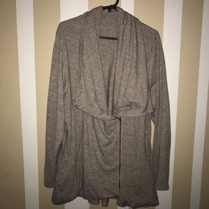 ModCloth Airport Greeting Cardigan in Oatmeal - 3x